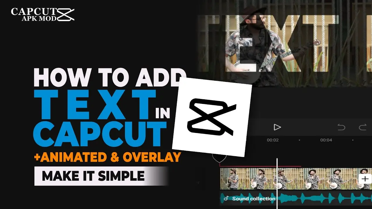 How to add text in capcut
