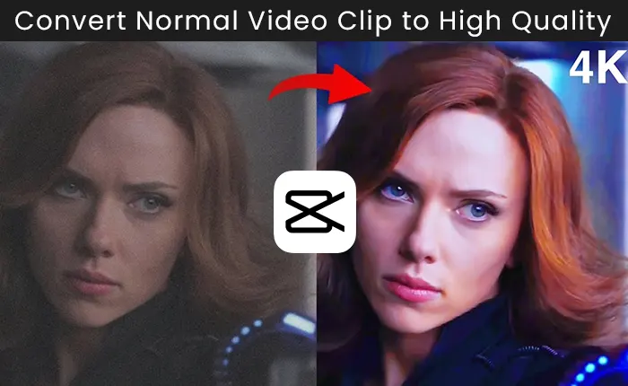 How To Convert Normal Video Clip To High Quality In Capcut 2024